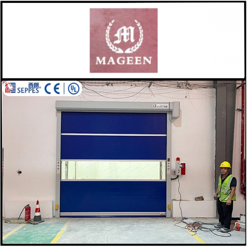 美迪森智能设备安装西朗品牌洁净快速门