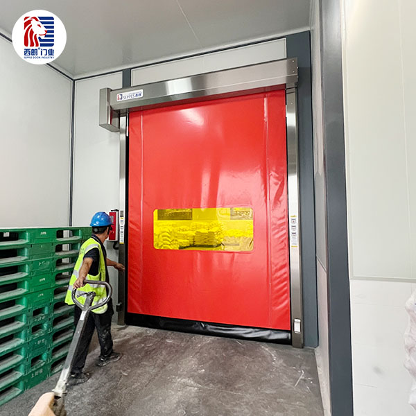 拉链锁合零缝隙+百万次无故障，这款洁净拉链快速门让车间密封升级