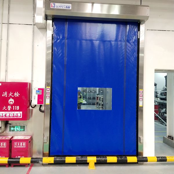洁净拉链快速门