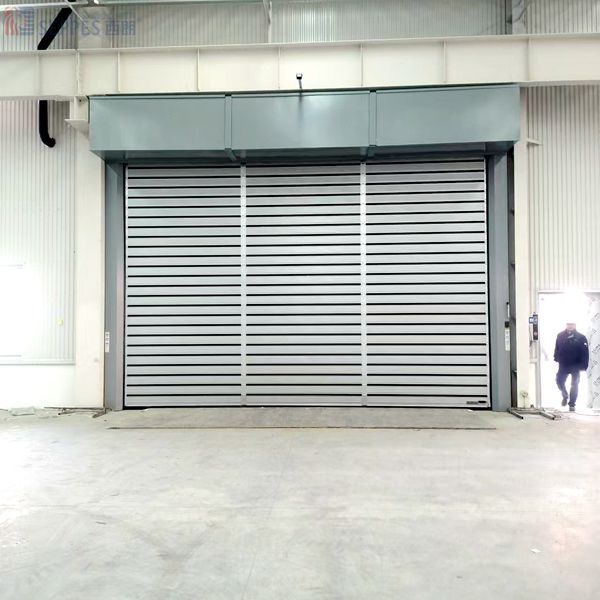 兴和山东安装西朗品牌硬质洁净快速门