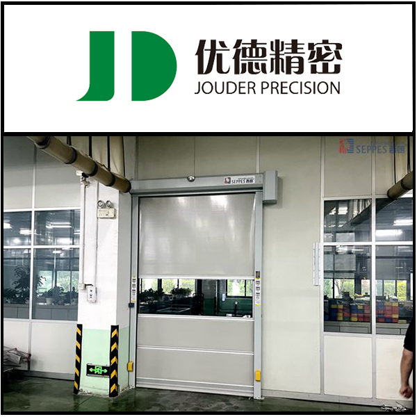 优德精密工业安装西朗品牌洁净快速门