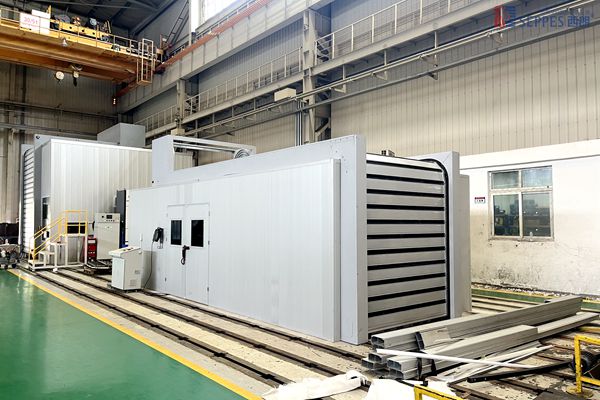 武汉国企机床项目安装的S型硬质快速门