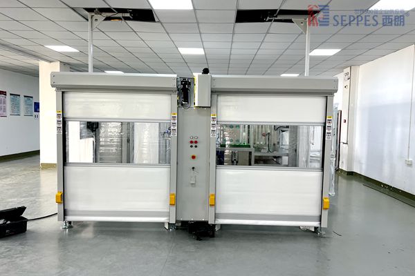 苏州汇纬自动化设备安装西朗品牌洁净快速门