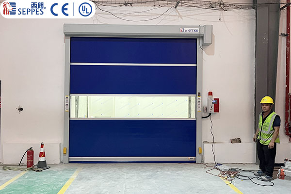 美迪森智能设备安装西朗品牌洁净快速门