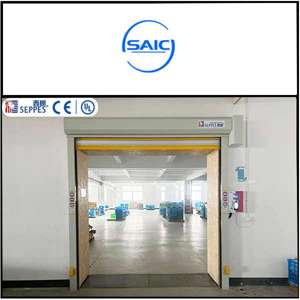 上海汽车集团股份安装西朗人脸识别洁净快速门