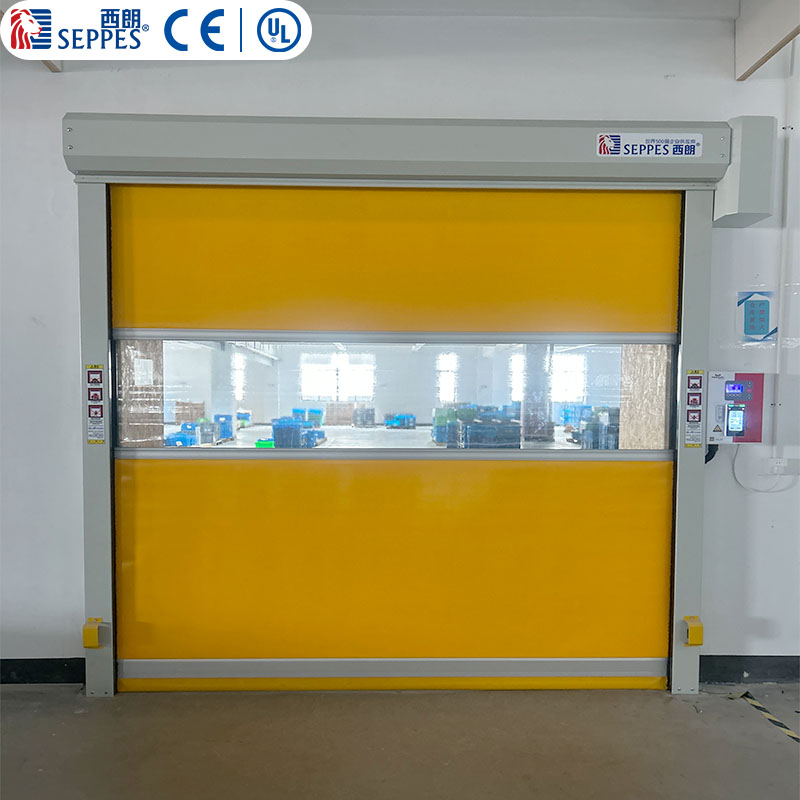 上海汽车集团股份安装西朗人脸识别洁净快速门