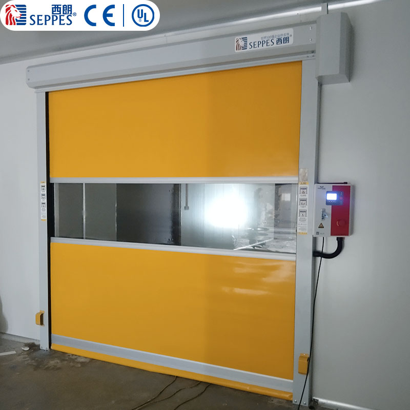 山东首望生物科技安装西朗品牌洁净快速门