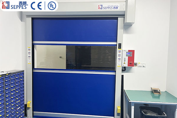 中国第一汽车安装西朗品牌洁净快速门