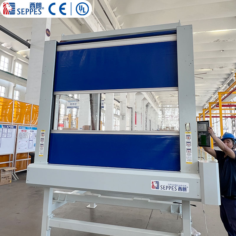 常州百利锂电智慧安装西朗品牌洁净快速门