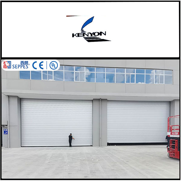 坚永科技安装西朗品牌洁净硬质快速门