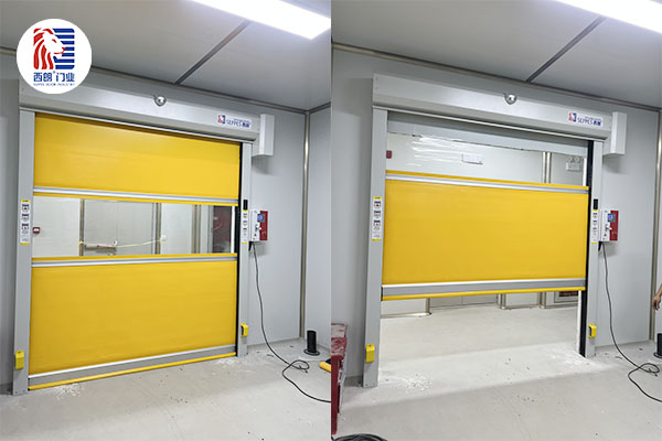 江苏包舍食品安装西朗品牌洁净快速门