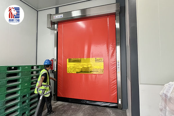 洁净拉链快速门