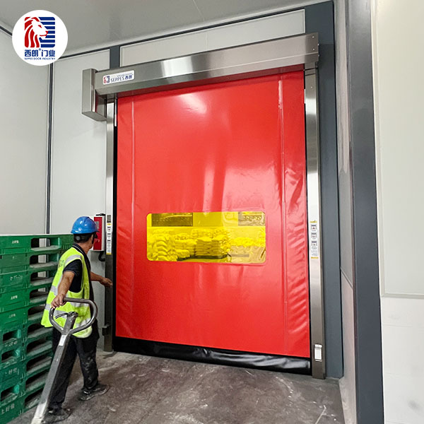 洁净拉链快速门