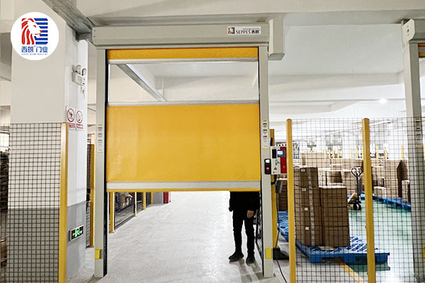 无锡恒力精细弹簧安装西朗品牌洁净快速门