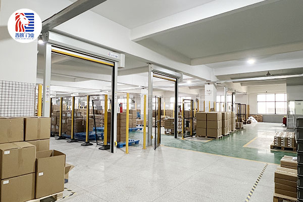 无锡恒力精细弹簧安装西朗品牌洁净快速门