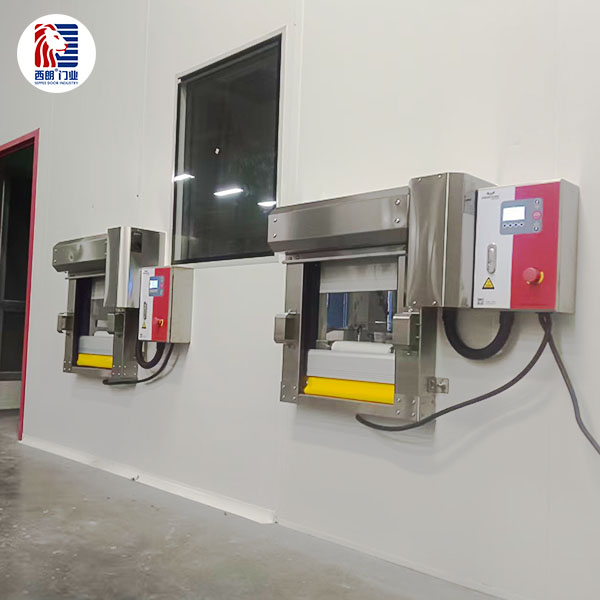 江苏奕农生物安装西朗品牌洁净快速门