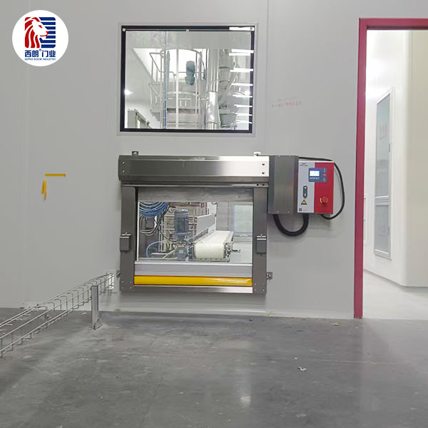 江苏奕农生物安装西朗品牌洁净快速门