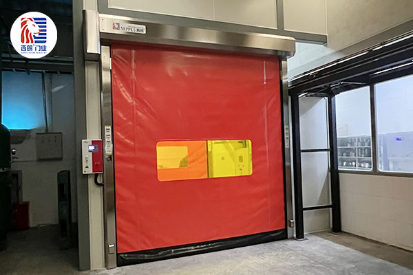 洁净拉链快速门