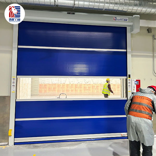 阿普拉（合肥）塑料制品安装西朗洁净快速门