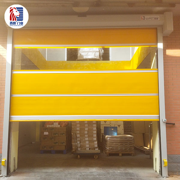 上海威铭食品安装西朗品牌快速门