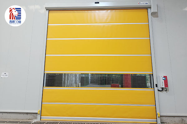 邯郸市禾下土种业安装西朗品牌洁净快速门