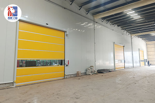 邯郸市禾下土种业安装西朗品牌洁净快速门