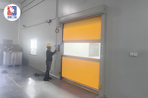 上海良友海狮油脂安装西朗品牌洁净快速门