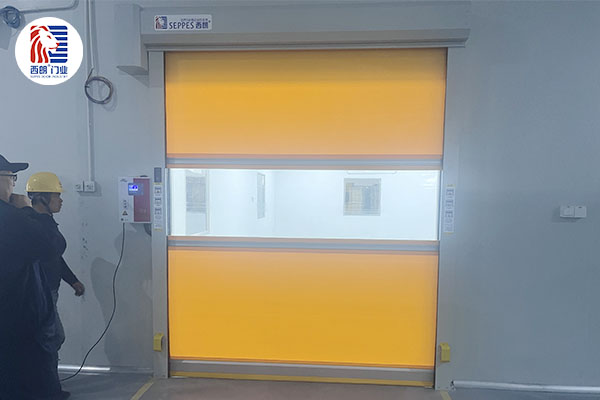 上海良友海狮油脂安装西朗品牌洁净快速门